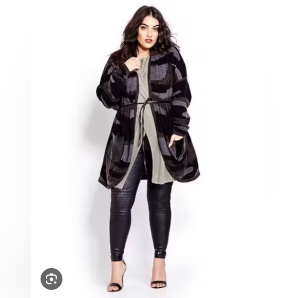 Nadia Aboulhosn x Love & Legend for Addition Elle Cardigan with belt - Picture 10 of 11